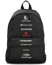 Balenciaga - Explorer Logo Detailed Backpack - Lyst