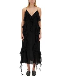 Khaite - Silk Dress - Lyst