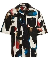 Alexander McQueen - Watercolour Graffiti Shirt - Lyst