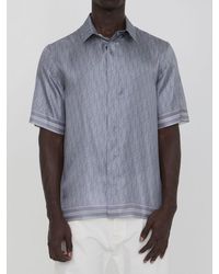 Dior - Oblique Pixel Short-sleeved Shirt - Lyst