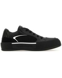 Alexander McQueen - Skate Deck Plimsoll Lace-up Sneakers - Lyst