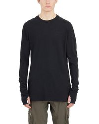 Thom Krom - Long Sleeved Crewneck T-shirt - Lyst