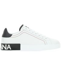 white dolce and gabbana sneakers