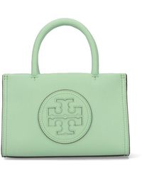 Tory Burch - Leaf Green Bio Ella Mini Shopping Bag - Lyst