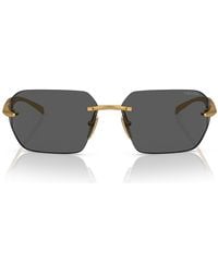 Prada - Geometric-frame Sunglasses - Lyst