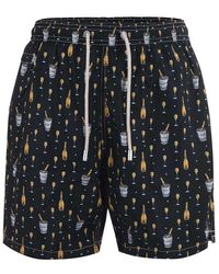 Mc2 Saint Barth - Lighting Micro Fantasy Bollicine Printed Swim-shorts - Lyst