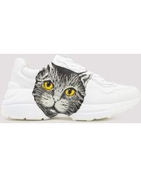 Gucci Ace Sneaker With Mystic Cat in 