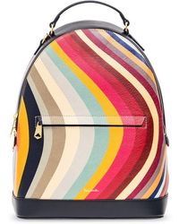 Paul Smith - Leather Backpack - Lyst