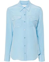 Equipment - Classic Long Sleeve Shirt - Lyst