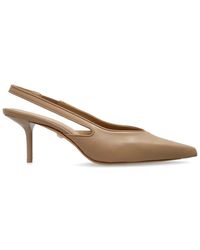 Max Mara - Pointed-toe Slingback Pumps - Lyst