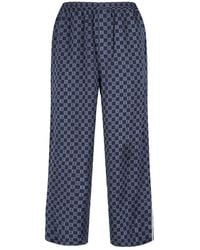 Vans - X Mastermind Allover Printed Satin Trousers - Lyst