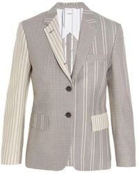 Thom Browne - Patchwork Blazer Jacket - Lyst