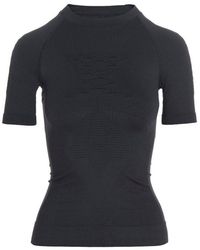 Balenciaga - Grey Short-sleeved Training Top - Lyst