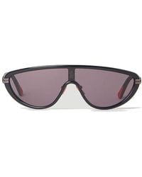 Moncler - Shield Frame Sunglasses - Lyst