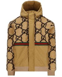 Gucci - Faux Fux Hooded Jacket - Lyst