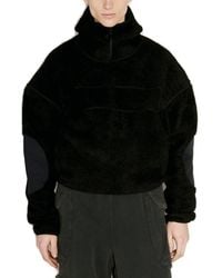 Entire studios - Fluffy Fleece V2 Half-Zip Hoodie - Lyst