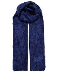 Etro - Scarf In Wool And Cashmere - Lyst