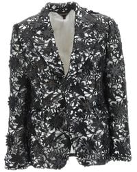 Comme des Garçons - Single-breasted Tailored Blazer - Lyst