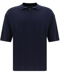 Roberto Collina - Short-sleeve Boxy Polo Shirt - Lyst