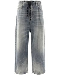 Balenciaga - Jeans With Drawstring - Lyst
