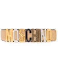 Moschino - Belt With Logo - Lyst