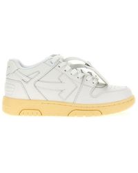 Off-White c/o Virgil Abloh - Out Of Office Round Toe Sneakers - Lyst