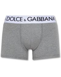 Dolce & Gabbana - Boxers With Logo - Lyst