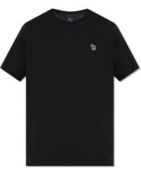 PS by Paul Smith - Cotton T-shirt With Patch, - Lyst