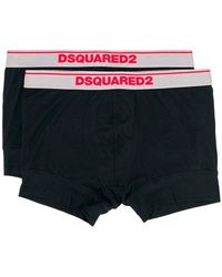 DSquared² - Pack Of Two Logo Detailed Boxers - Lyst