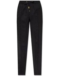 Versace - Pleated Front Trousers - Lyst