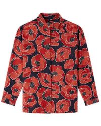 A.P.C. - Wendy Floral-printed Long-sleeved Shirt - Lyst