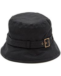 Barbour - Kelso Wax Belted Hat - Lyst