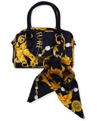 Versace - Baroque-print Zip-up Tote Bag - Lyst