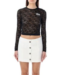 Alessandra Rich - Lace Top - Lyst