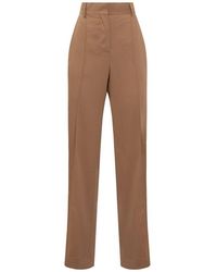 Slacks and Chinos See By Chloé See By Chloé Trousers Brown in Red Slacks and Chinos See By Chloé Trousers Womens Trousers 