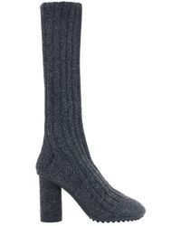 Bottega Veneta - Atomic Knitted Sock Boots - Lyst