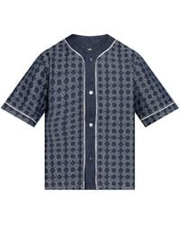 Amiri - Jacquard Denim Shirt - Lyst