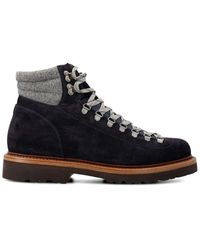 Brunello Cucinelli - Lace-up Ankle Boots - Lyst