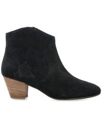 Isabel Marant - Block Heel Ankle Boots - Lyst