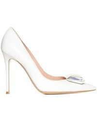 Gianvito Rossi - Embellished Pointed-toe Pumps - Lyst