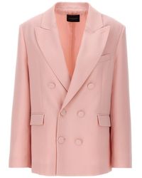 ANDAMANE - Pixie Double-breasted Blazer - Lyst