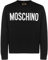 Moschino - Logo Print Sweatshirt - Lyst