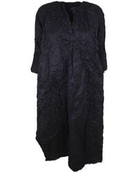 Daniela Gregis - Crinkled Midi Dress - Lyst