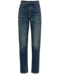 Saint Laurent Straight-leg jeans for Women | Online Sale up to 61 