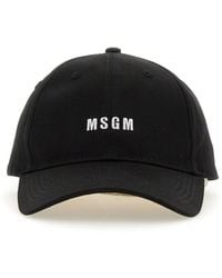 MSGM - Baseball Cap - Lyst
