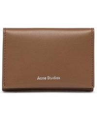 Acne Studios - Leather Card Case - Lyst