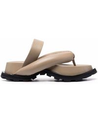 jil sander flip flops