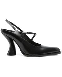 Dries Van Noten - Pointed Toe Slingback Pumps - Lyst