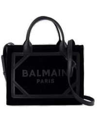 Balmain - Small B-Army Tote Bag - Lyst