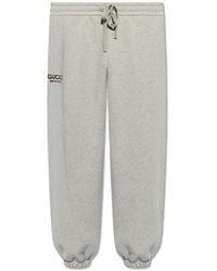 Gucci - Sweatpants With Logo, - Lyst